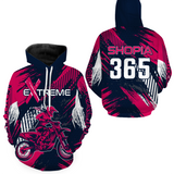 Maxcorners Motocross Hoodie for Men Women Motorcycle Hoodie Dirt Bike Racing Jersey LM2809
