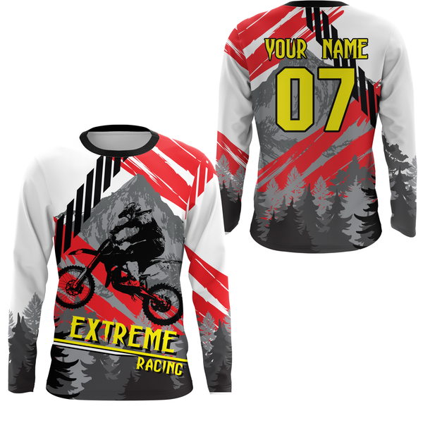 Maxcorners Motocross Racing Off-road Jersey Youth Men Women Dirt Bike Riding Shirt Motorcycle MT2709