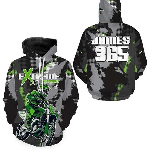 Maxcorners Motocross Hoodie Racing Jersey Custom for Men Women Dirt Bike Motorcycle Hoodie LM2809