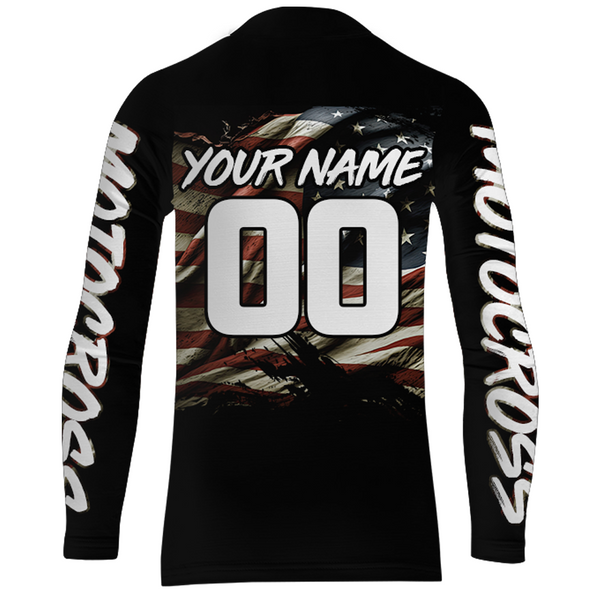 Maxcorners ATV Motocross Racing Jersey Upf30+ Quad Bike Jersey Men Kid Women ATV American MT2809