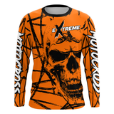 Maxcorners Motocross Racing Jersey Orange Upf30+ Dirt Bike Shirt MX Off-Road Motorcycle Shirt MT2709
