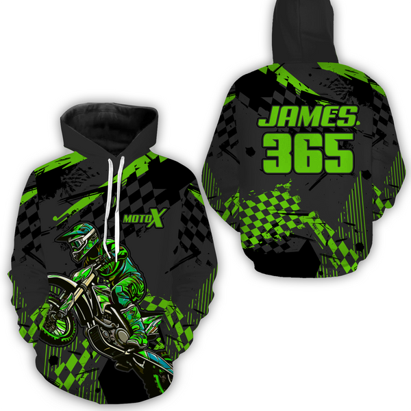 Maxcorners Motocross Hoodie for Men Women Biker Dirt Bike Hoodie Off-road Racing Jersey Shirt LM2809