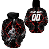 Maxcorners Motocross Hoodie for Men Women Dirt Bike Hoodie Off-road Racing Jersey LM2809