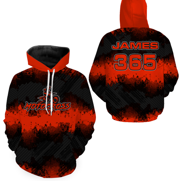 Maxcorners Motocross Racing Hoodie for Men Women Dirt Bike Hoodie Off-road Motorcycle Jersey LM2809