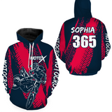 Maxcorners Motocross Racing Hoodie Men Women Dirt Bike Hoodie Motorcycle MX Riding Jersey LM2809