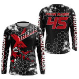 Maxcorners Motocross Jersey Custom Dirt Bike Racing Shirt for Men Kid Woman Off-road Jersey LM2809