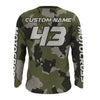 Maxcorners Camo ATV Motocross Racing Jersey Upf30+ Quad Bike Jersey Men Kid Women ATV Riding MT2809
