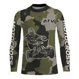 Maxcorners Camo ATV Motocross Racing Jersey Upf30+ Quad Bike Jersey Men Kid Women ATV Riding MT2809