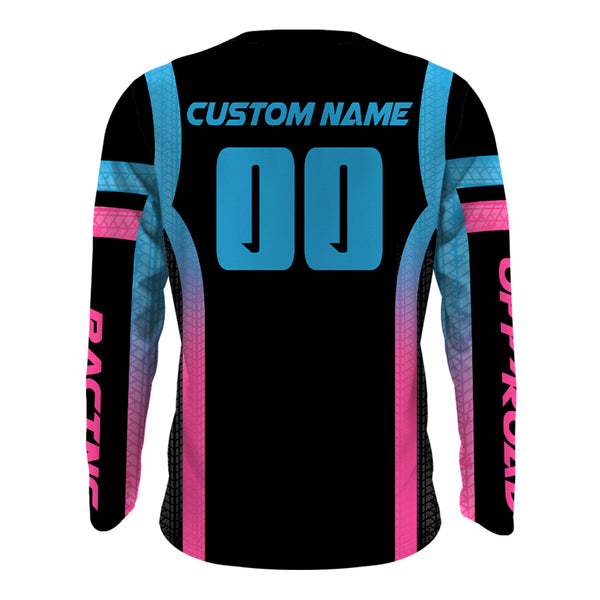 Maxcorners Motocross Racing Jersey Upf30+ Dirt Bike Shirt Kid Women Men Motorcycle Off-road Jersey XM257 MT2809