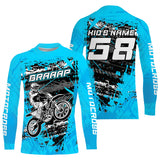 Maxcorners Custom Dirt Bike Jersey Motocross Jersey Upf30+ Mens Women Motocross Shirt| MT2809