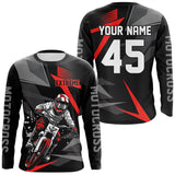 Maxcorners Custom Motocross Jersey UPF30+ MX Racing Extreme Dirt Bike Racewear LM2809
