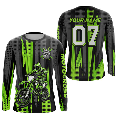 Maxcorners Custom Dirt Bike Jersey Motocross Jersey Upf30+ Motocross Shirt| LM2809