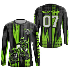 Maxcorners Custom Dirt Bike Jersey Motocross Jersey Upf30+ Motocross Shirt| LM2809