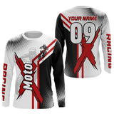 Maxcorners Custom Dirt Bike Jersey Motocross Jersey Upf30+ Mens Women Off-Road Shirt|  LM2809
