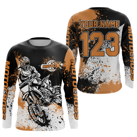 Maxcorners Custom Motocross Jersey Dirt Bike Shirt Motorcycle Jersey Team Shirt MX Jersey Adult & Kid|  LM2809