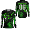 Maxcorners Adult&Kid Custom Motocross Jersey UPF30+ MX Racing Dirt Bike Shirt Men Women| MT2809