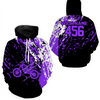 Maxcorners Custom Dirt Bike Hoodie Purple Motocross Hoodie Mens Women Motocross Hooded Jersey| MT2809