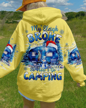 Maxcorners My Sleigh Broke Camping Christmas All Over Print LM2101