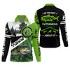 Maxcorners Personalized Bass Fishing Shirt, If I'm Not Fishing I'm Thinking About It Shirt, Fishing UPF Shirts