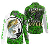 Maxcorners Personalized I Love It When She Bends Over UPF Fishing Shirt, Custom Name