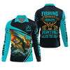Maxcorners Fishing Solves Most Of My Problems Fishing UPF Shirts, Fishing Gifts For Men, Fishing And Hunting SPF Shirt