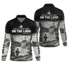 Maxcorners Cast All Your Cares On The Lord Fishing UPF Shirt, Personalized Fishing Shirt For Men, Fishing Shirts For Men
