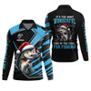 Maxcorners It's The Most Wonderful Time Of The Year For Fishing SPF Shirt For Men, Christmas Fishing Gift Ideas