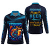 Maxcorners Fishing And Beer What Else Is There SPF Shirt For Men, Men's Fishing Shirt, Men's Fishing Shirt
