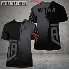 Maxcorners Personalized Name, Team Name 3D Unisex Shirt For W T A A