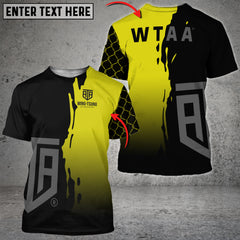 Maxcorners Personalized Name, Team Name 3D Unisex Shirt For W T A A