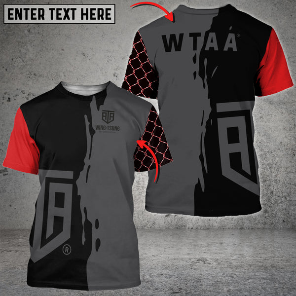 Maxcorners Personalized Name, Team Name 3D Unisex Shirt For W T A A