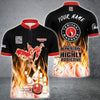 Maxcorners Bowling Personalized Name, Team Name 3D Shirt For TMAD