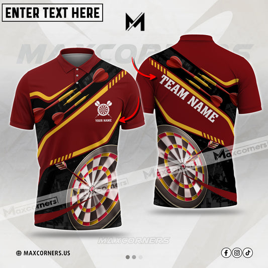 Maxcorners Darts Color Options Personalized Name, Team Name  3D Shirt (4 colors)