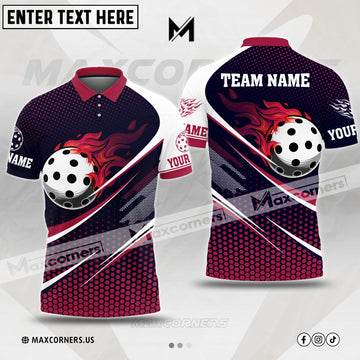 MaxCorners Pickleball Personalized Name & Team Name 3D Shirt (4 colors)