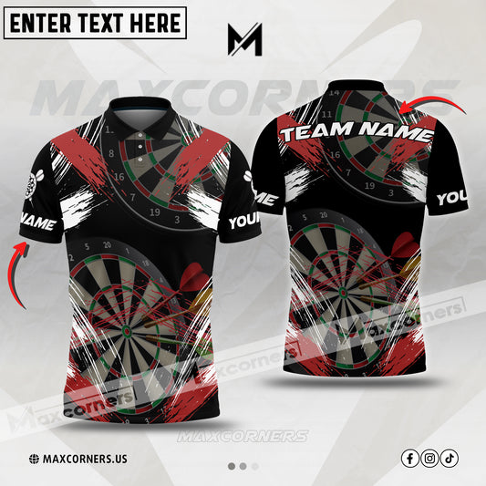 Maxcorners Darts Color Options Personalized Name, Team Name  3D Shirt (4 colors)