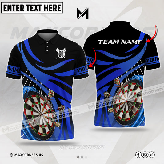 Maxcorners Darts Color Options Personalized Name, Team Name 3D Shirt (4 colors)