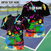 MaxCorners Funny Personalized Name Pickleball 3D Shirt