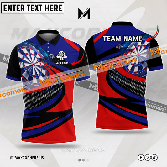 Maxcorners Darts Personalized Name, Team Name 3D Shirt