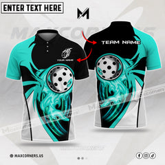 MaxCorners Pickleball Personalized Name & Team Name 3D Shirt (4 colors)