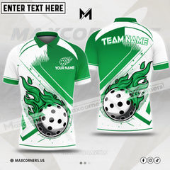 MaxCorners Pickleball Personalized Name & Team Name 3D Shirt (4 colors)