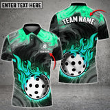 MaxCorners Personalized Name Pickleball 3D Polo Shirt