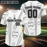 Maxcorners Custom Baseball Jersey For Men Personalized Youth Baseball Jerseys, Baseball Team LM2608