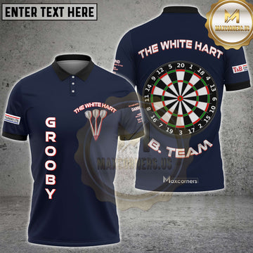 Maxcorners Personalized Gorilla Darts Polo Shirts Custom Darts Team Jersey For Grooby