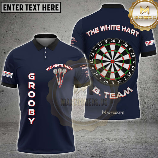 Maxcorners Personalized Gorilla Darts Polo Shirts Custom Darts Team Jersey For Grooby