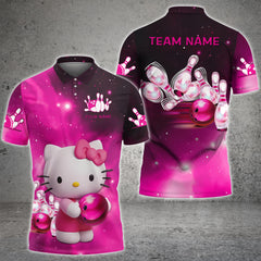 Maxcorners Bowling HK Personalized Name 3D Unisex Shirt