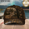 Maxcorners Hunting Leather Patch Personalized 3D Cap