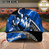 Maxcorners Thunder Breaker Bowling Jersey Multicolor Option Personalized Name 3D Cap