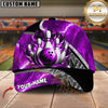 Maxcorners Thunder Breaker Bowling Jersey Multicolor Option Personalized Name 3D Cap