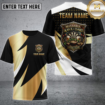 Maxcorners Matanria Kavan Dart Club Personalized Team Name 3D Shirt For Totoo