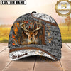 Maxcorners Collab Artist Deer Hunting Camo Ver2 Personalized Hat 3D Printed Multicolor